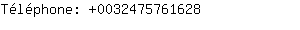 Tlphone: 003247576....