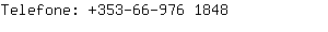 Telefone: 353-66-976 ....