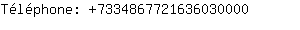 Tlphone: 733486772163603....