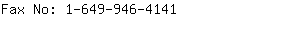 Fax No: 1-649-946-....