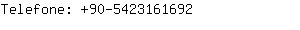 Telefone: 90-542316....