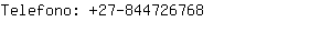 Telefono: 27-84472....