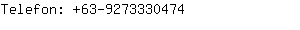 Telefon: 63-927333....