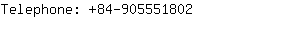 Telephone: 84-90555....