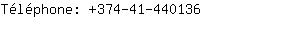 Tlphone: 374-41-44....