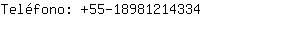 Teléfono: 55-1898121....