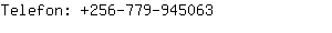 Telefon: 256-779-94....