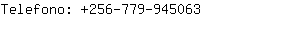 Telefono: 256-779-94....