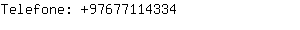 Telefone: 9767711....