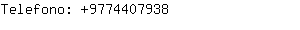 Telefono: 977440....