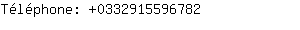 Téléphone: 033291559....