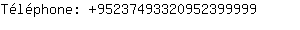 Tlphone: 9523749332095239....