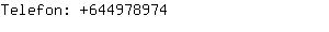 Telefon: 64497....