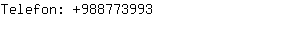 Telefon: 98877....