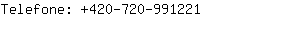 Telefone: 420-720-99....