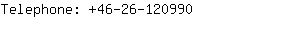 Telephone: 46-26-12....