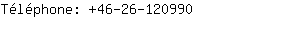 Tlphone: 46-26-12....