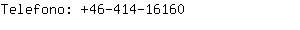 Telefono: 46-414-1....