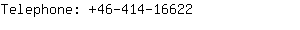 Telephone: 46-414-1....
