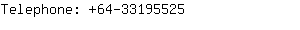 Telephone: 64-3319....