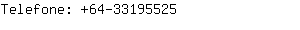 Telefone: 64-3319....