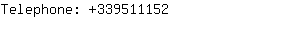 Telephone: 41-33-951....