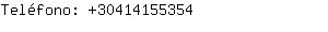 Teléfono: 3041415....