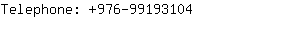 Telephone: 976-9919....