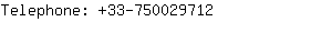 Telephone: 33-75002....