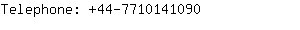 Telephone: 44-771014....