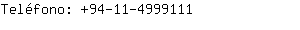 Teléfono: 94-11-499....