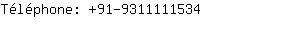 Tlphone: 91-931111....