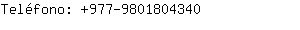 Teléfono: 977-980180....