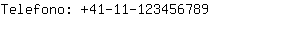 Telefono: 41-11-12345....