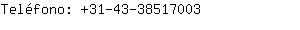 Teléfono: 31-43-3851....