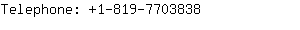 Telephone: 1-819-770....