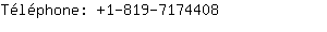 Tlphone: 1-819-717....