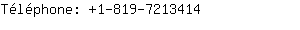 Tlphone: 1-819-721....