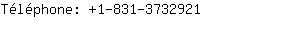 Tlphone: 1-831-373....