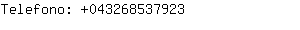 Telefono: 04326853....