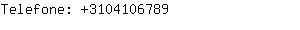 Telefone: 310410....