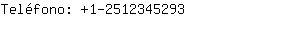Teléfono: 1-251234....