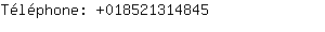 Tlphone: 01852131....