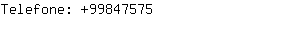Telefone: 9984....