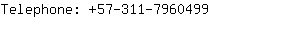 Telephone: 57-311-796....