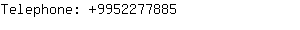 Telephone: 995227....