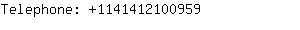 Telephone: 114141210....