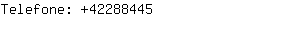 Telefone: 4228....