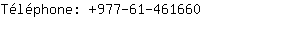 Tlphone: 977-61-46....
