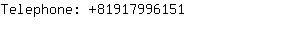Telephone: 8191799....